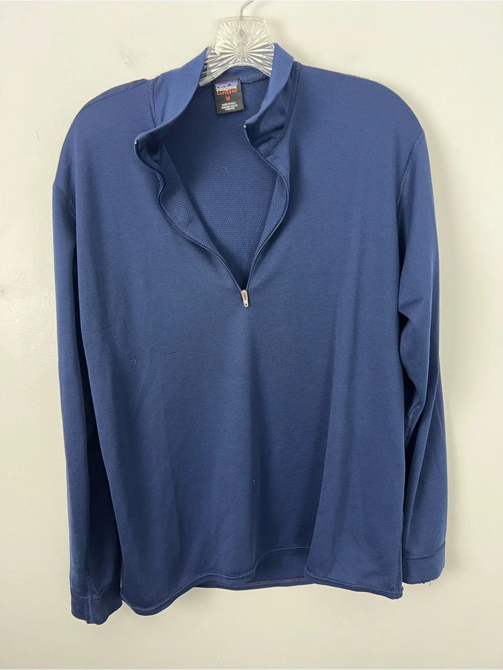 Patagonia Capilene 1/4 Zip Performance Pullover Base Layer